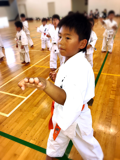 子供空手稽古2
