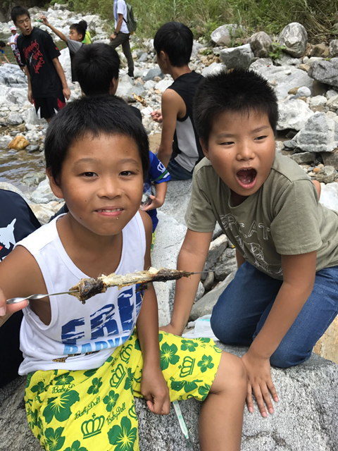 空手夏合宿2017-1